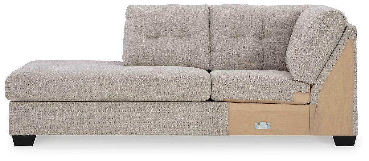 Mahoney 2-Piece Sleeper Sectional with Chaise - Vida Furniture (Laredo,TX)