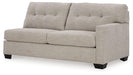 Mahoney 2-Piece Sleeper Sectional with Chaise - Vida Furniture (Laredo,TX)