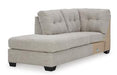 Mahoney 2-Piece Sleeper Sectional with Chaise - Vida Furniture (Laredo,TX)