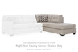 Mahoney 2-Piece Sleeper Sectional with Chaise - Vida Furniture (Laredo,TX)