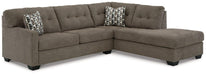 Mahoney 2-Piece Sleeper Sectional with Chaise - Vida Furniture (Laredo,TX)