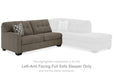 Mahoney 2-Piece Sleeper Sectional with Chaise - Vida Furniture (Laredo,TX)