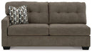 Mahoney 2-Piece Sleeper Sectional with Chaise - Vida Furniture (Laredo,TX)
