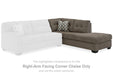 Mahoney 2-Piece Sleeper Sectional with Chaise - Vida Furniture (Laredo,TX)