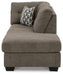 Mahoney 2-Piece Sleeper Sectional with Chaise - Vida Furniture (Laredo,TX)
