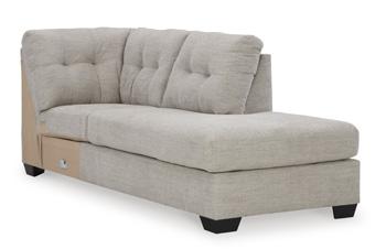 Mahoney 2-Piece Sectional with Chaise - Vida Furniture (Laredo,TX)