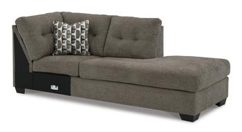 Mahoney 2-Piece Sectional with Chaise - Vida Furniture (Laredo,TX)