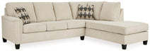 Abinger 2-Piece Sectional with Chaise - Vida Furniture (Laredo,TX)