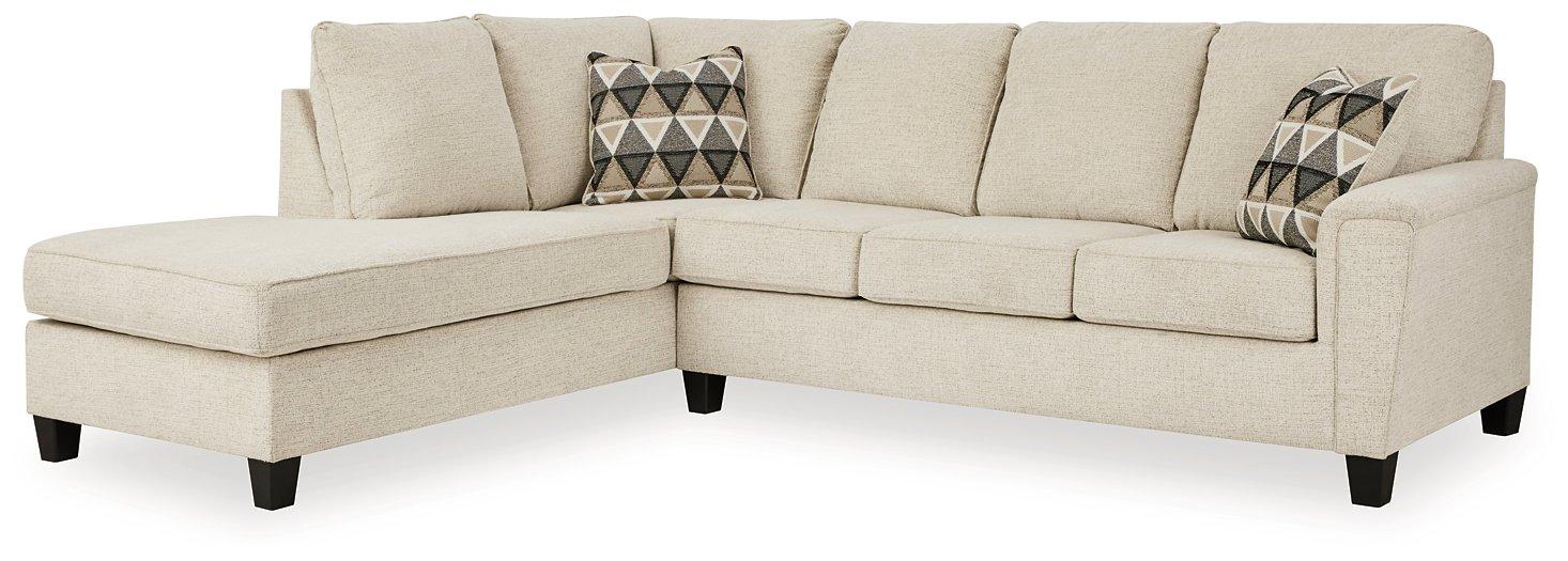 Abinger 2-Piece Sectional with Chaise - Vida Furniture (Laredo,TX)