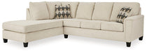 Abinger 2-Piece Sectional with Chaise - Vida Furniture (Laredo,TX)