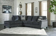 Abinger 2-Piece Sectional with Chaise - Vida Furniture (Laredo,TX)