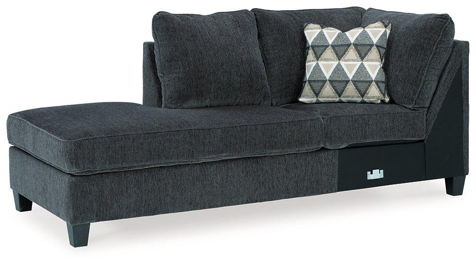 Abinger 2-Piece Sectional with Chaise - Vida Furniture (Laredo,TX)