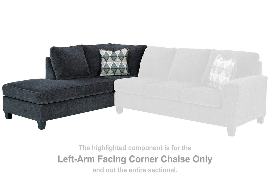 Abinger 2-Piece Sectional with Chaise - Vida Furniture (Laredo,TX)