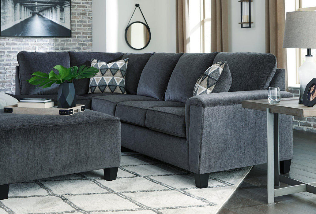 Abinger 2-Piece Sectional with Chaise - Vida Furniture (Laredo,TX)