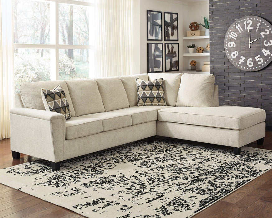 Abinger 2-Piece Sectional with Chaise - Vida Furniture (Laredo,TX)