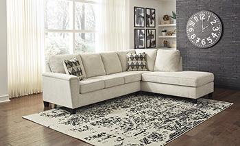 Abinger 2-Piece Sectional with Chaise - Vida Furniture (Laredo,TX)