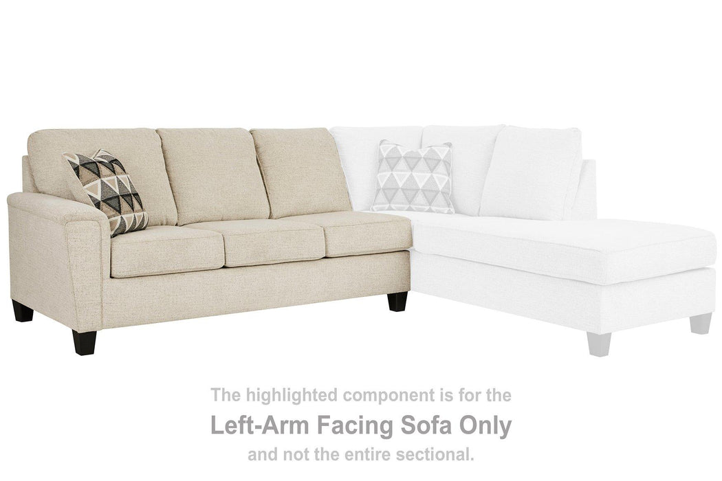Abinger 2-Piece Sectional with Chaise - Vida Furniture (Laredo,TX)