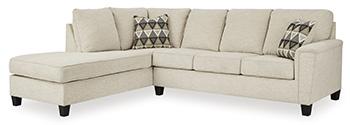 Abinger 2-Piece Sectional with Chaise - Vida Furniture (Laredo,TX)