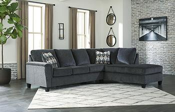Abinger 2-Piece Sectional with Chaise - Vida Furniture (Laredo,TX)