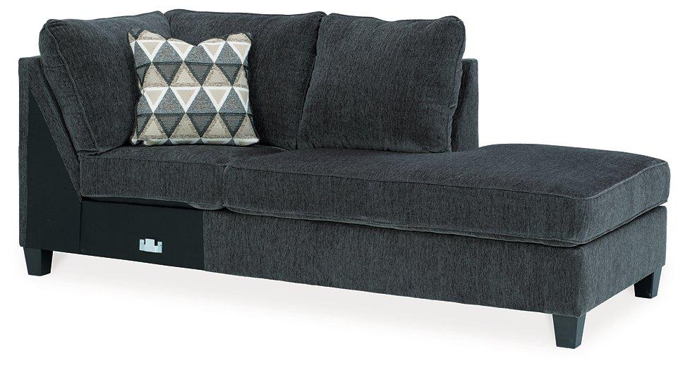 Abinger 2-Piece Sectional with Chaise - Vida Furniture (Laredo,TX)