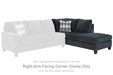 Abinger 2-Piece Sectional with Chaise - Vida Furniture (Laredo,TX)