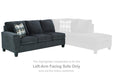 Abinger 2-Piece Sectional with Chaise - Vida Furniture (Laredo,TX)