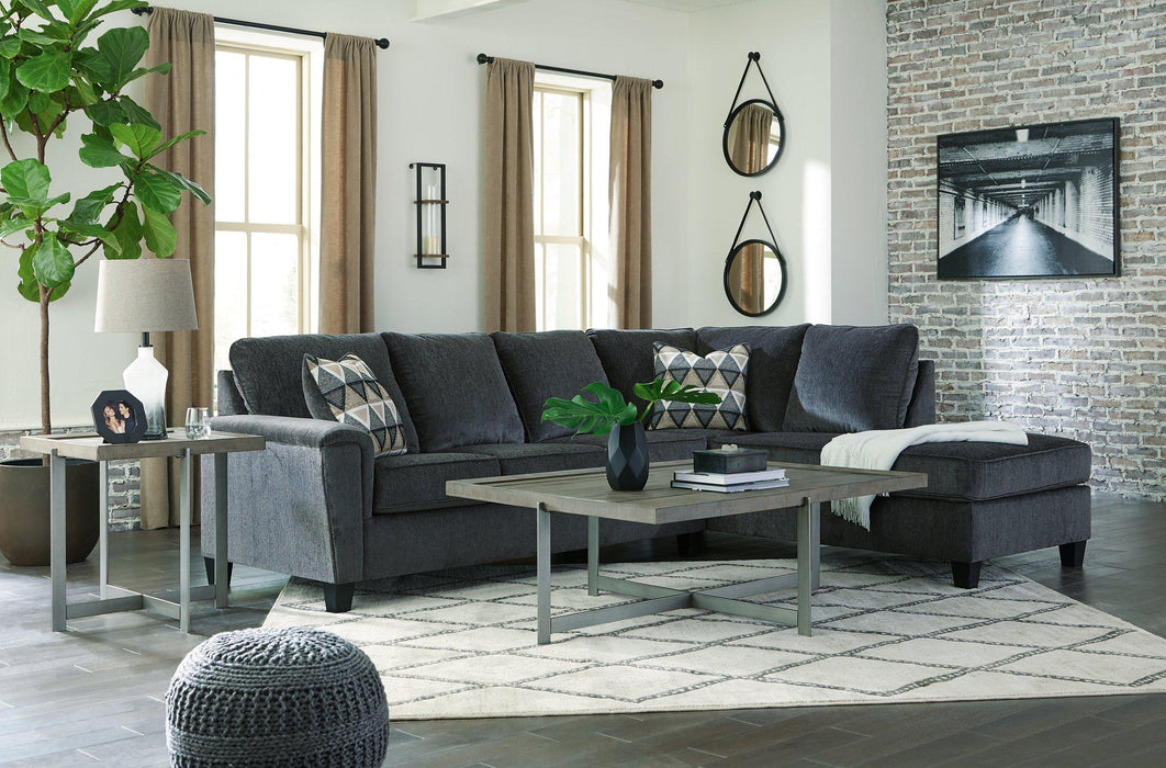 Abinger 2-Piece Sectional with Chaise - Vida Furniture (Laredo,TX)