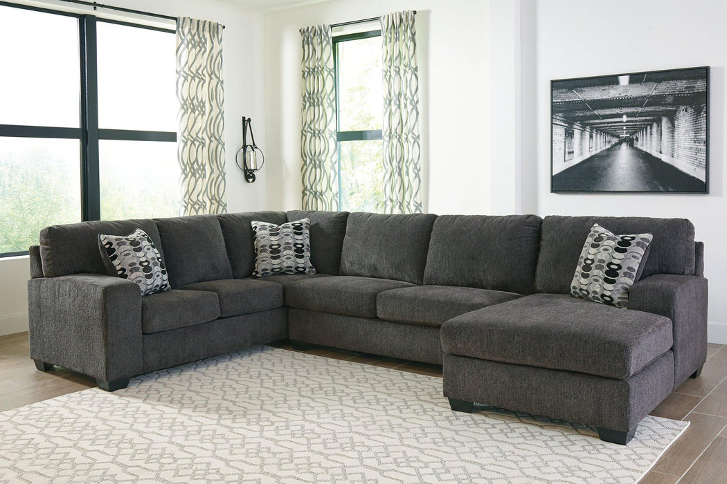 Ballinasloe 3-Piece Sectional with Chaise - Vida Furniture (Laredo,TX)