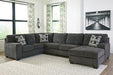 Ballinasloe 3-Piece Sectional with Chaise - Vida Furniture (Laredo,TX)