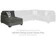 Ballinasloe 3-Piece Sectional with Chaise - Vida Furniture (Laredo,TX)