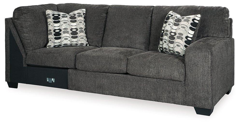 Ballinasloe 3-Piece Sectional with Chaise - Vida Furniture (Laredo,TX)