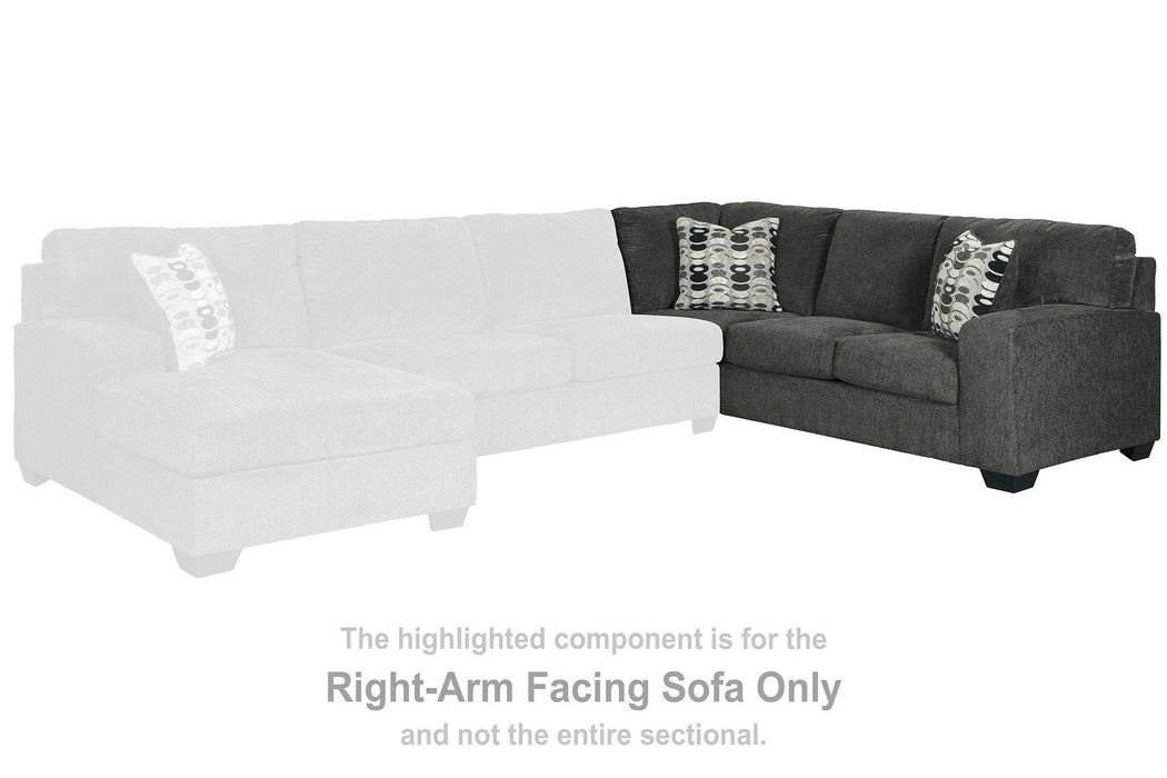 Ballinasloe 3-Piece Sectional with Chaise - Vida Furniture (Laredo,TX)
