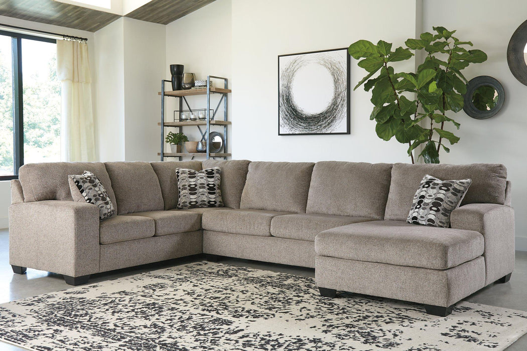 Ballinasloe 3-Piece Sectional with Chaise - Vida Furniture (Laredo,TX)