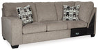Ballinasloe 3-Piece Sectional with Chaise - Vida Furniture (Laredo,TX)