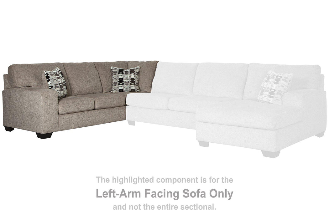 Ballinasloe 3-Piece Sectional with Chaise - Vida Furniture (Laredo,TX)