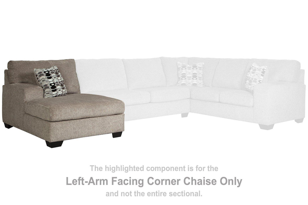 Ballinasloe 3-Piece Sectional with Chaise - Vida Furniture (Laredo,TX)