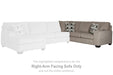 Ballinasloe 3-Piece Sectional with Chaise - Vida Furniture (Laredo,TX)