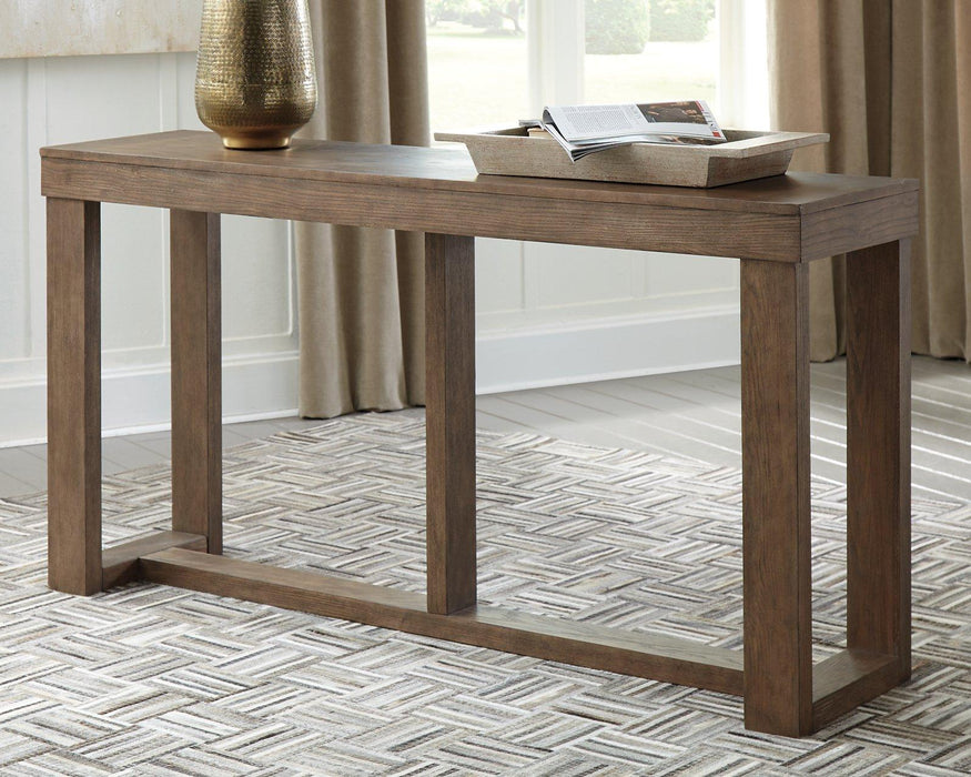 Cariton Sofa/Console Table - Vida Furniture (Laredo,TX)