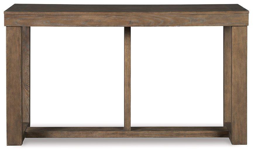 Cariton Sofa/Console Table - Vida Furniture (Laredo,TX)