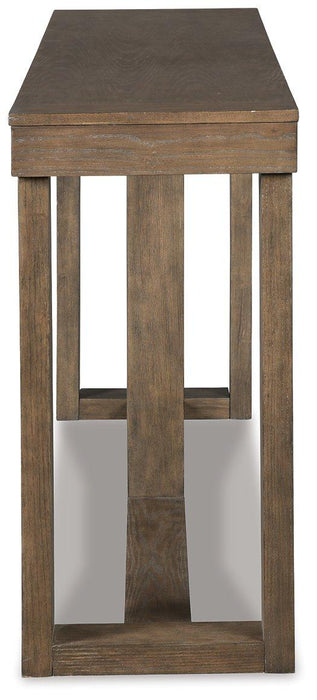 Cariton Sofa/Console Table - Vida Furniture (Laredo,TX)