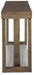 Cariton Sofa/Console Table - Vida Furniture (Laredo,TX)