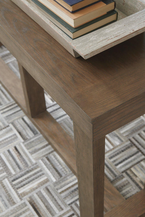 Cariton Sofa/Console Table - Vida Furniture (Laredo,TX)