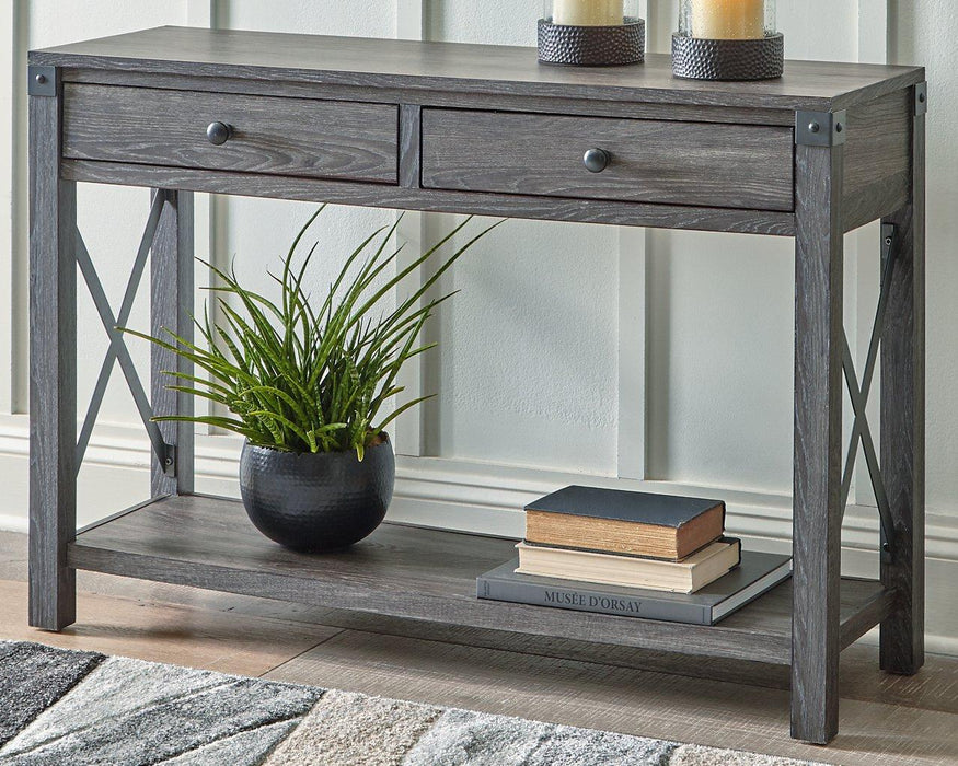 Freedan Sofa/Console Table - Vida Furniture (Laredo,TX)