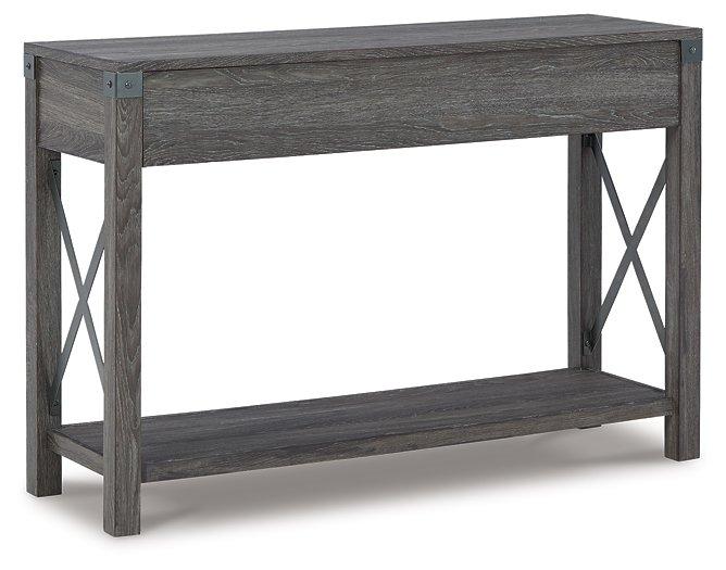 Freedan Sofa/Console Table - Vida Furniture (Laredo,TX)