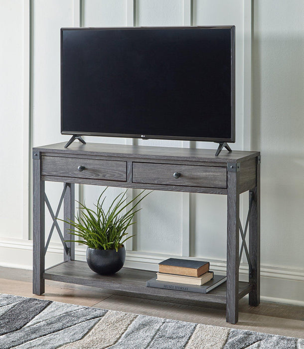 Freedan Sofa/Console Table - Vida Furniture (Laredo,TX)