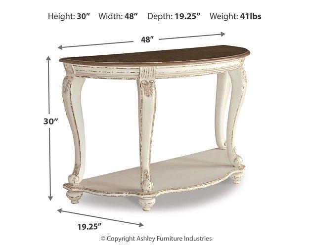 Realyn Sofa Table - Vida Furniture (Laredo,TX)