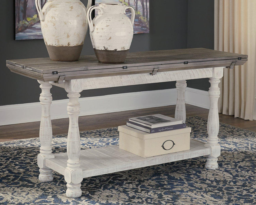 Havalance Sofa/Console Table - Vida Furniture (Laredo,TX)