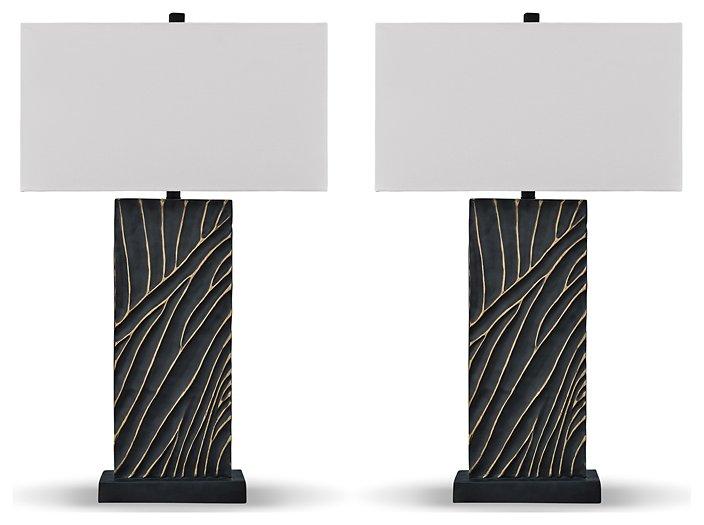 Bartlen Lamp Set - Vida Furniture (Laredo,TX)