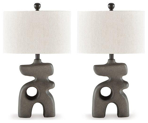Danacy Lamp Set - Vida Furniture (Laredo,TX)