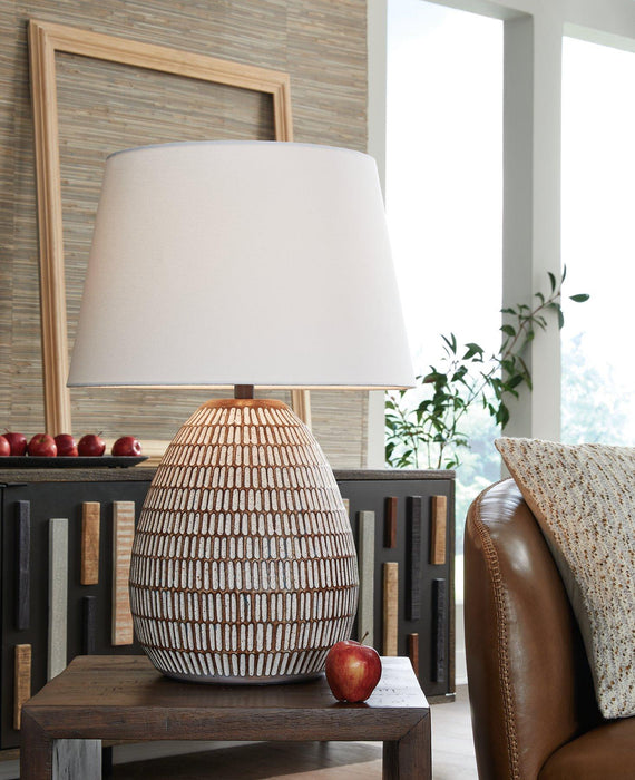 Darrich Lamp Set - Vida Furniture (Laredo,TX)